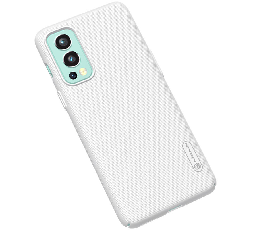 OnePlus Nord 2 Hülle Super Frosted Shield Weiß