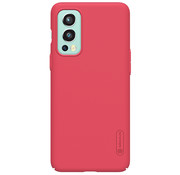 Nillkin OnePlus Nord 2 Hülle Super Frosted Shield Rot