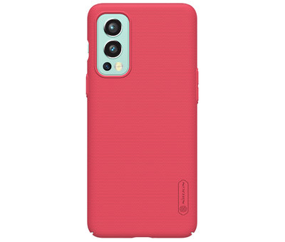 Nillkin OnePlus Nord 2 Hoesje Super Frosted Shield Rood