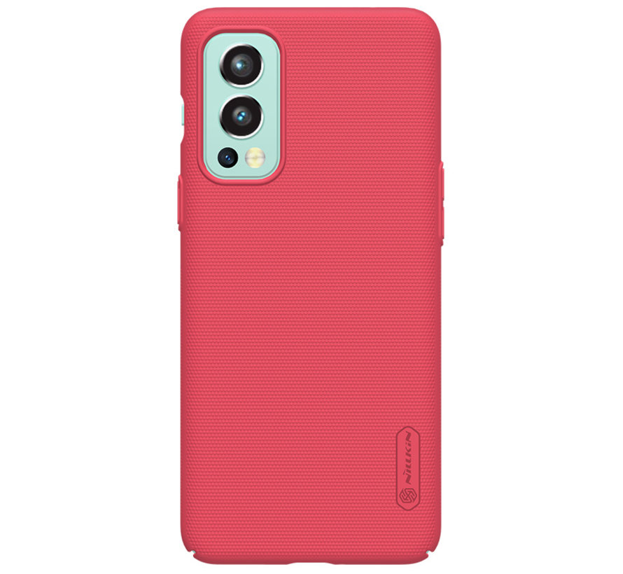 OnePlus Nord 2 Hülle Super Frosted Shield Rot