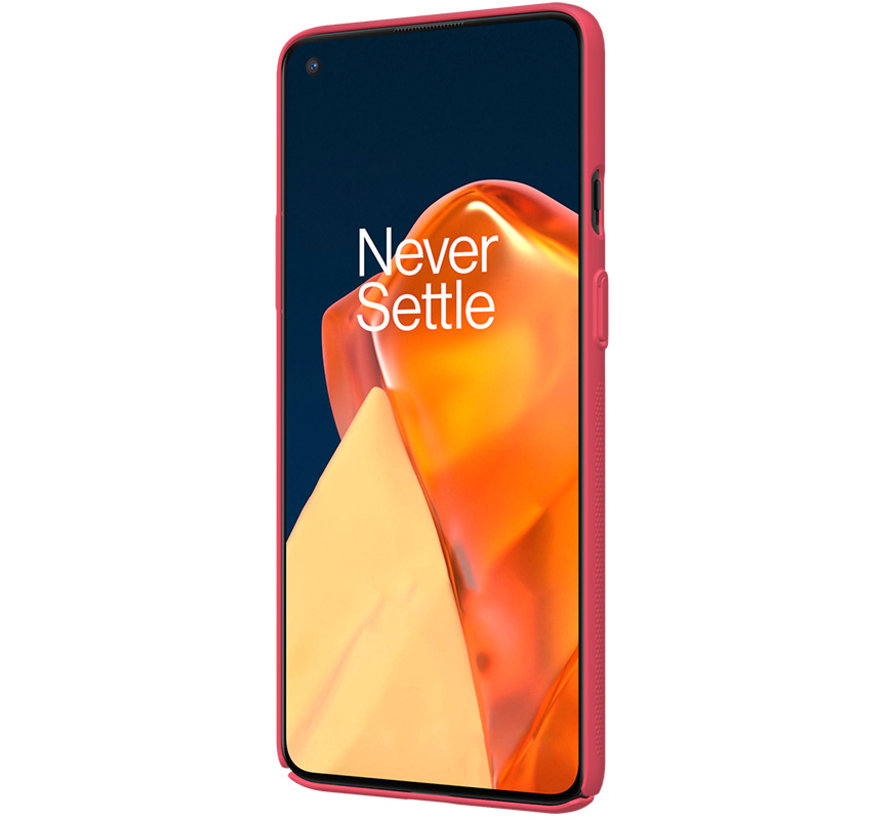 OnePlus Nord 2 Hülle Super Frosted Shield Rot