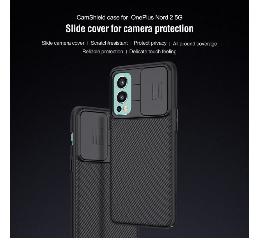 OnePlus Nord 2 Hülle CamShield Pro Schwarz