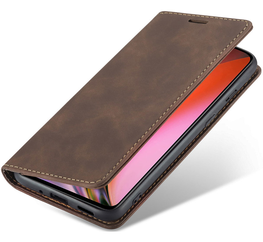 OnePlus Nord 2 Wallet Case Vintage Leather Brown