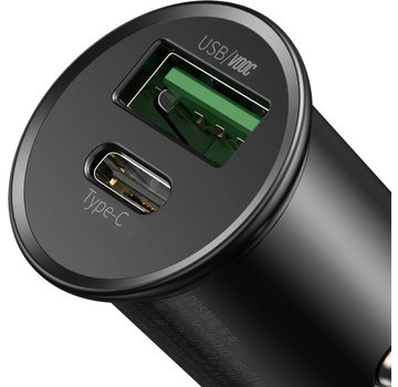 BASEUS Car Charger 30W USB A & USB C