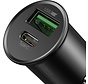 Car Charger 30W USB A & USB C