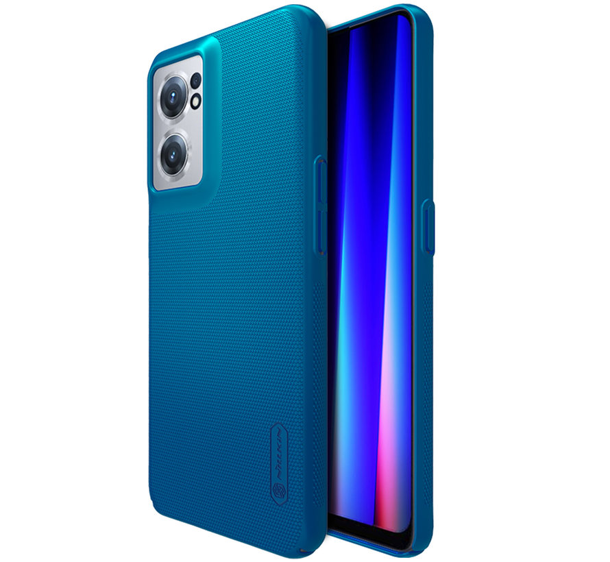 OnePlus Nord CE 2 Hoesje Super Frosted Shield Blauw