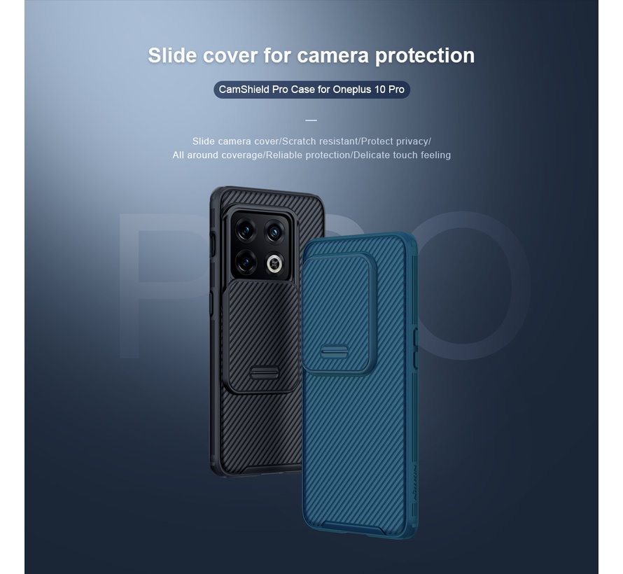 OnePlus 10 Pro Hoesje CamShield Pro Blauw