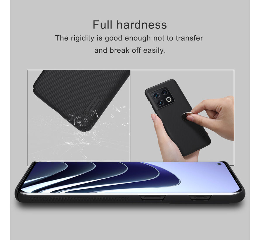 OnePlus 10 Pro Hoesje Super Frosted Shield Wit