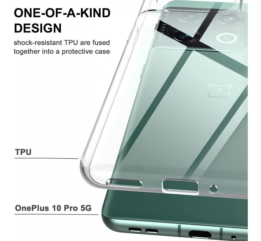 OnePlus 10 Pro TPU Transparentes GehÃ¤use