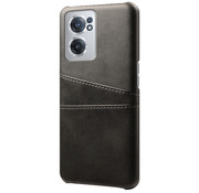 ProGuard OnePlus Nord CE 2 Case Slim Leder Kartenhalter Schwarz