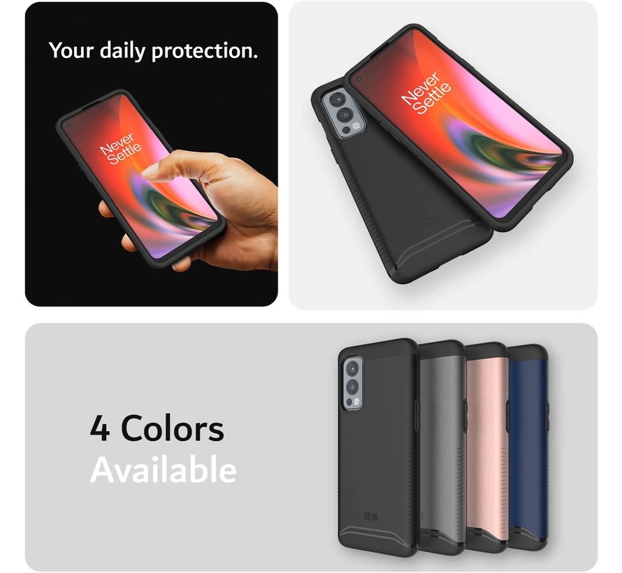 OnePlus Nord 2 Case Merge Matte Black