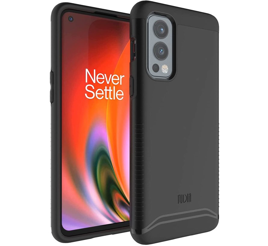 OnePlus Nord 2 Hoesje Merge Mat Zwart