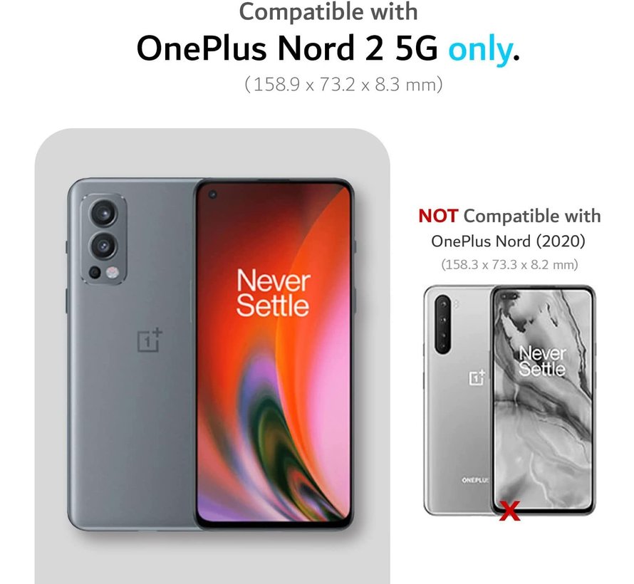 OnePlus Nord 2 Case Merge Roségold