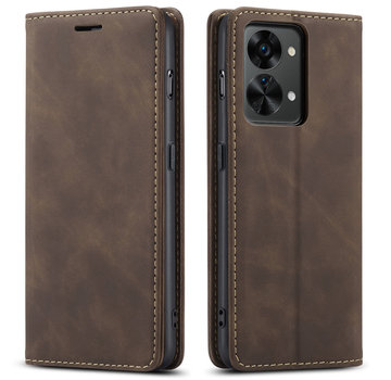 ProGuard OnePlus Nord 2T Wallet Case Vintage Leather Brown