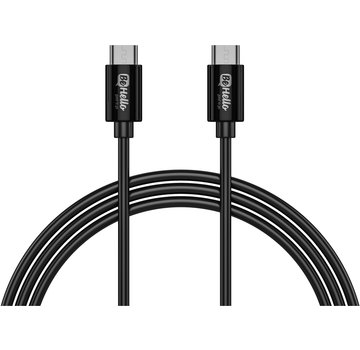 BeHello Oplaadkabel 1 meter 65W USB-C naar USB-C Warp 65