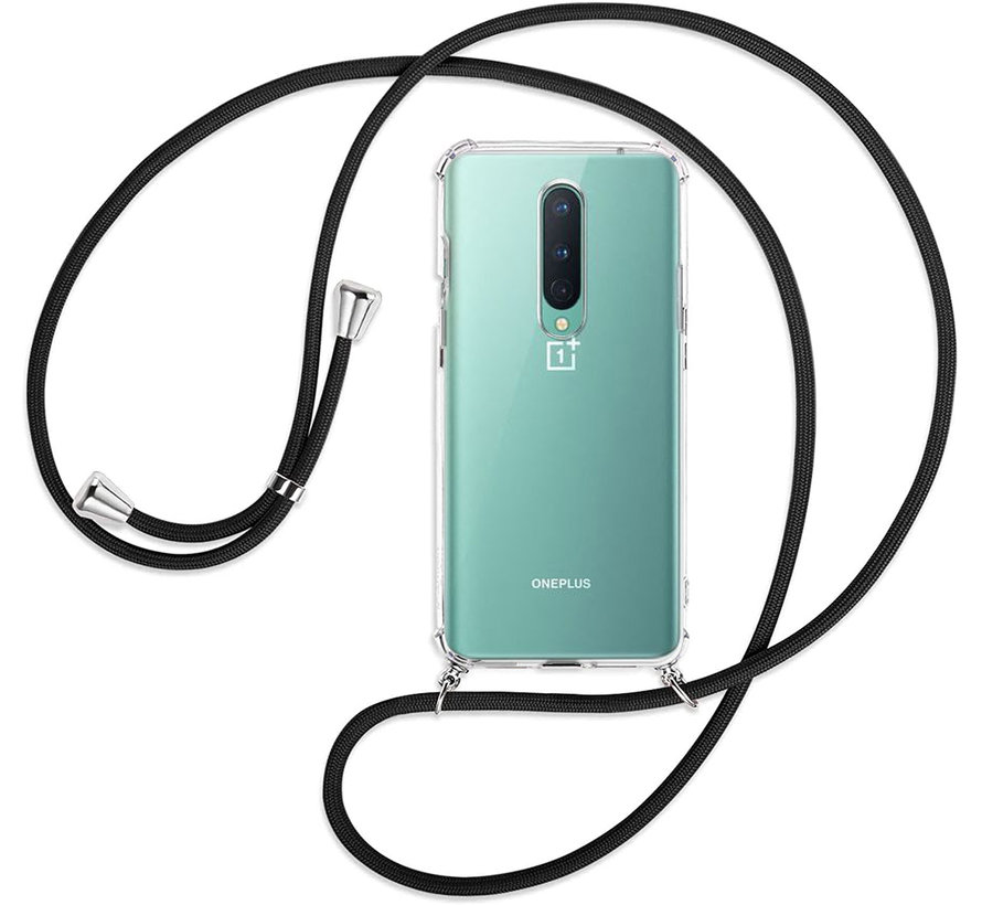 OnePlus 8 Hülle mit schwarzem Kabel