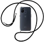 OnePlus Nord N100 Hülle mit schwarzem Kabel