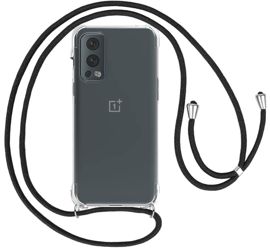 OnePlus Nord 2 Hülle mit schwarzem Kabel