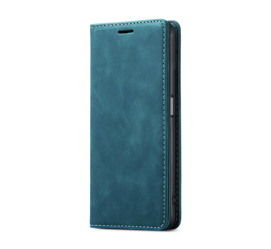 OnePlus Nord CE 2 Lite Wallet Case Vintage Leather Blue