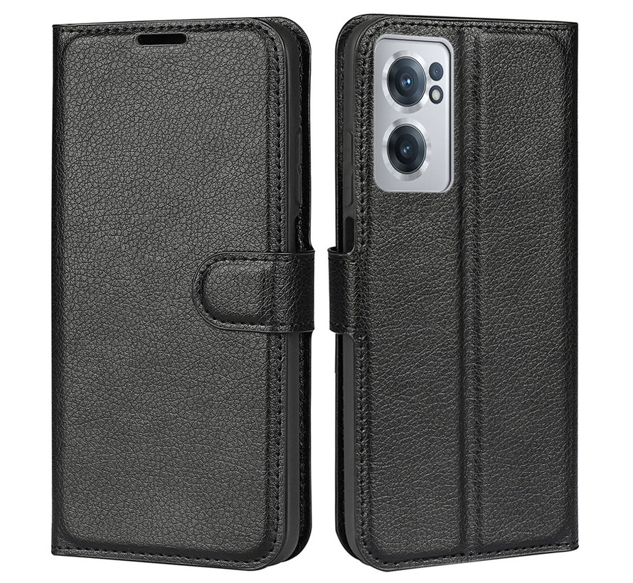 OnePlus Nord CE 2 Lite Wallet Flip Case Black