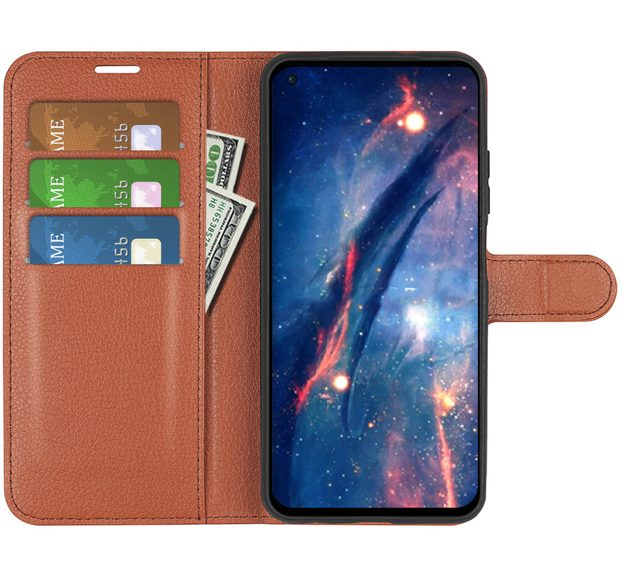 OnePlus 10 Pro Wallet Flip Case Brown