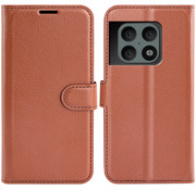 ProGuard OnePlus 10 Pro Wallet Flip Case Brown