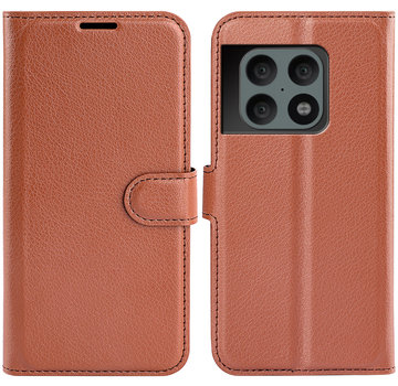 ProGuard OnePlus 10 Pro Wallet Flip Case Braun