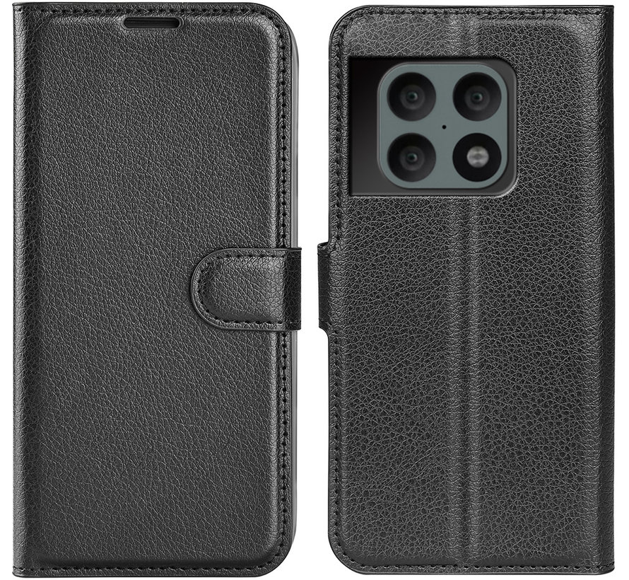 OnePlus 10 Pro Wallet Flip Case Zwart