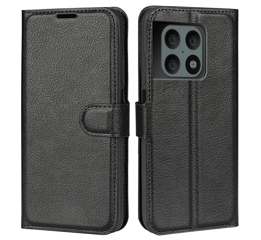 OnePlus 10 Pro Wallet Flip Case Black