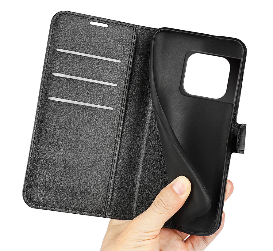 OnePlus 10 Pro Wallet Flip Case Black