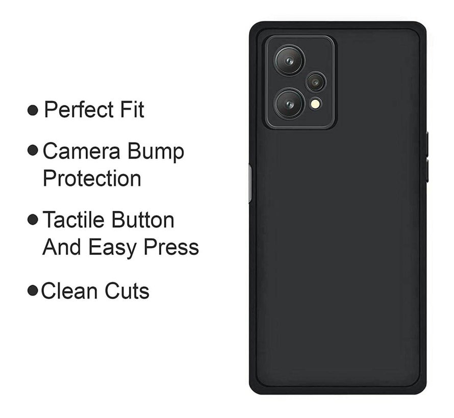 OnePlus Nord CE 2 Lite Case Flüssiges Silikon Schwarz