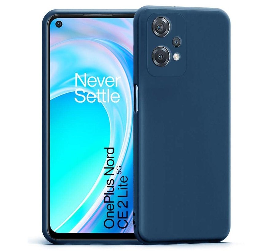 OnePlus Nord CE 2 Lite Case Liquid Silicone Blue