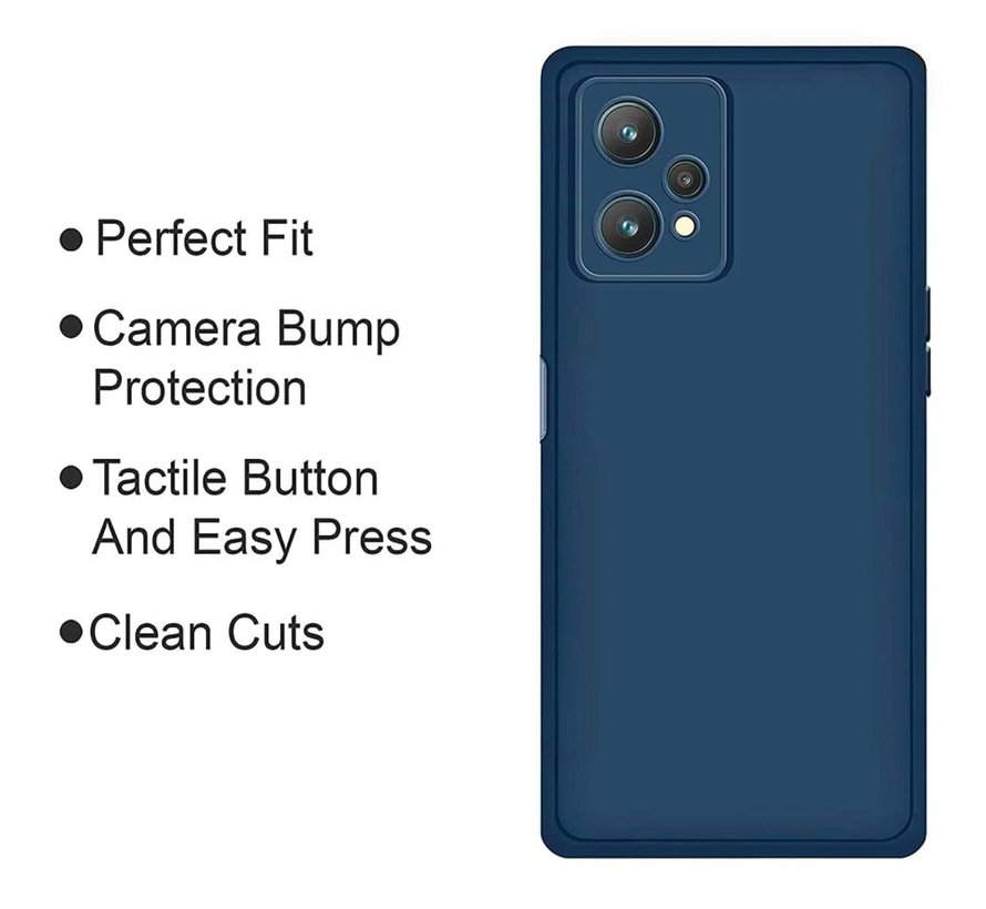OnePlus Nord CE 2 Lite Case Liquid Silicone Blue