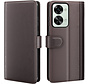 OnePlus Nord 2T Wallet Case Genuine Leather Brown