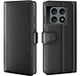 OnePlus 10 Pro Wallet Case Echtes Leder Schwarz