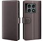 OnePlus 10 Pro Wallet Case Genuine Leather Brown