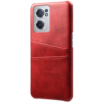 ProGuard OnePlus Nord CE 2 Hülle Slim Leder Kartenhalter Rot