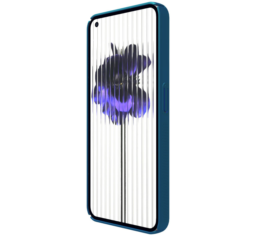 Nothing Phone (1) Hoesje Super Frosted Shield Blauw
