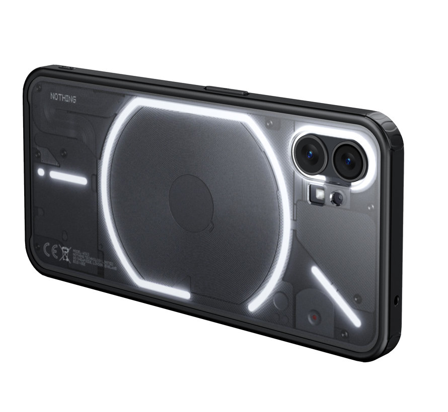 Nothing Phone (1) Merge Bumper Case Black