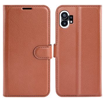 ProGuard Nothing Phone (1) Brieftasche Flip Case Braun