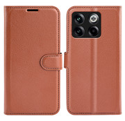 OPPRO OnePlus 10T Wallet Flip Case Braun