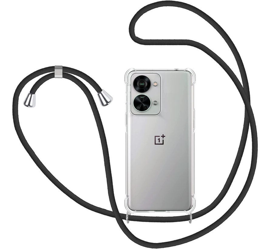 OnePlus Nord 2T Hülle mit schwarzem Kabel