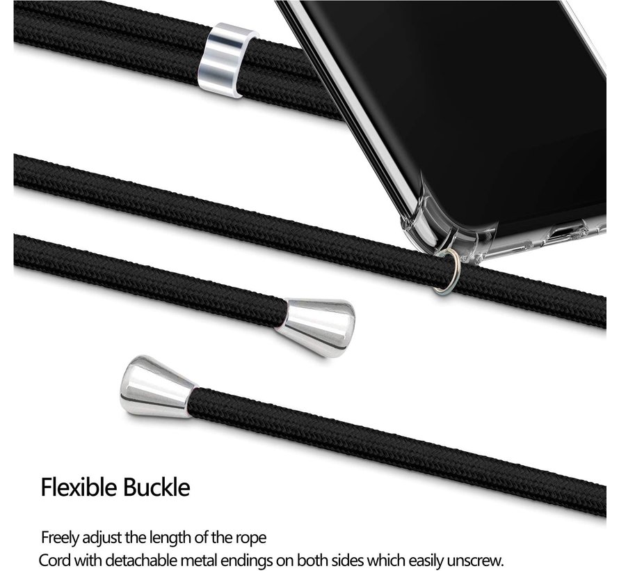OnePlus 10 Pro Hülle mit schwarzem Kabel