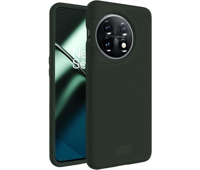 Tudia OnePlus 11 Case MergeGrip DualShield Green