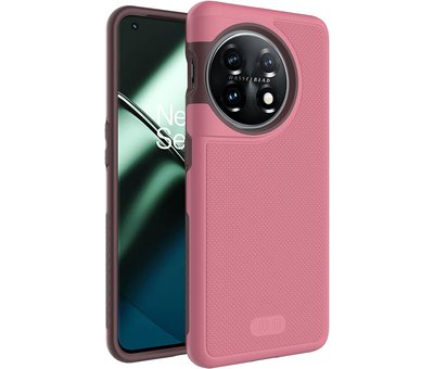 Tudia OnePlus 11 Case MergeGrip DualShield Pink