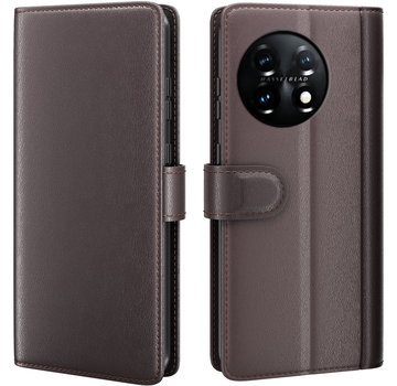 ProGuard OnePlus 11 Wallet Case Genuine Leather Brown