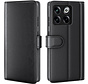 OnePlus 10T Wallet Case Genuine Leather Black