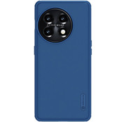 Nillkin OnePlus 11 Hoesje Super Frosted Shield Blauw