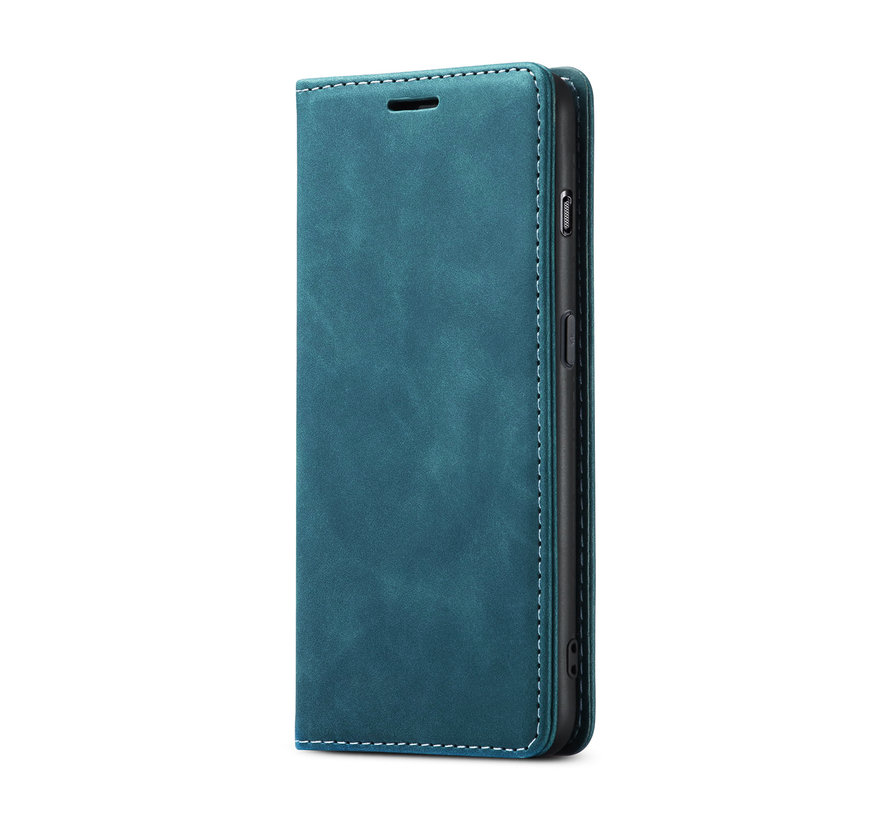 OnePlus 11 Wallet Case Vintage Leather Blue