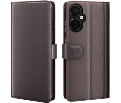 ProGuard OnePlus Nord CE 3 Lite Wallet Case Echtes Leder Braun